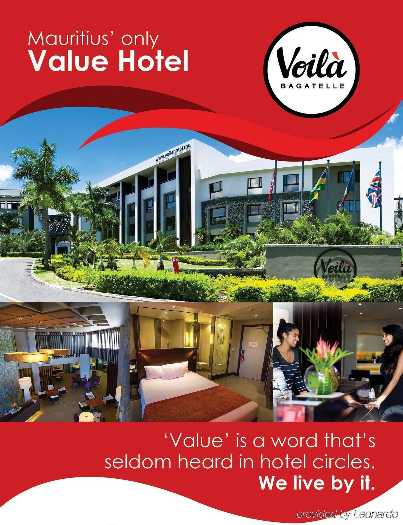 Voila Bagatelle Hotel Moka Eksteriør billede